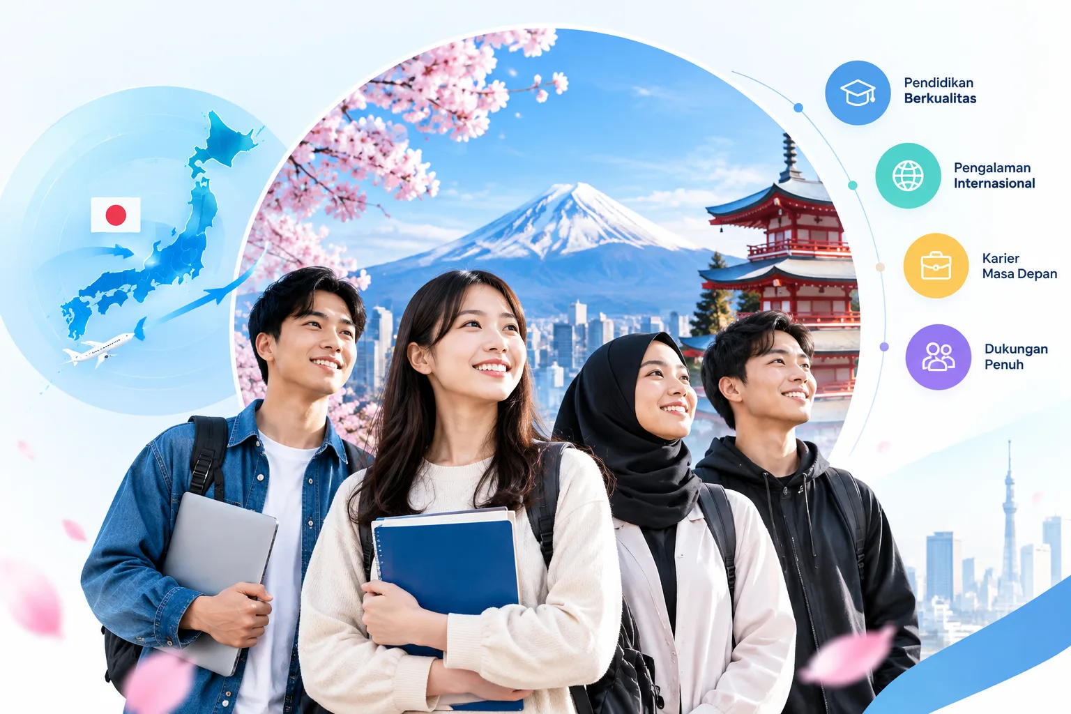 Bersama Menuju Masa Depan Global di Jepang